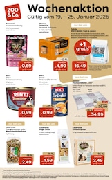 Rinti Angebot im aktuellen ZOO und Co. Prospekt auf Seite 1