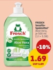 Sensitiv-Spülmittel Aloe Vera Angebote von Frosch bei Penny Ulm für 1,69 €
