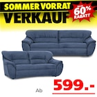 Utah 2,5-Sitzer + 2-Sitzer Sofa Angebote von Seats and Sofas bei Seats and Sofas Wunstorf für 599,00 €