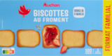 BISCOTTES AU FROMENT AUCHAN - AUCHAN dans le catalogue Auchan Hypermarché