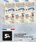 LAIT DEMI-ÉCRÉMÉ STÉRILISÉ UHT - LES ÉLEVEURS DU SUD-OUEST en promo chez Auchan Hypermarché Pau à 5,90 €