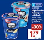 High-Protein-Pudding im ALDI SÜD Prospekt High-Protein-Pudding von Dr. Oetker im aktuellen ALDI SÜD Prospekt für 1,79 €