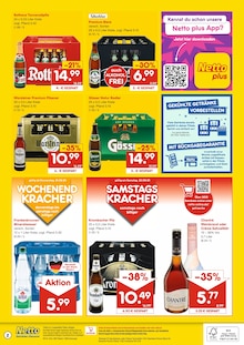 Krombacher im Netto Marken-Discount Prospekt "DER ORT, AN DEM DU IMMER AUSGEZEICHNETE PREISE FINDEST." mit 2 Seiten (Schonungen)