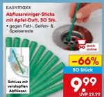 Aktuelles Abflussreiniger-Sticks mit Apfel-Duft Angebot bei Netto Marken-Discount in Mönchengladbach ab 9,99 €