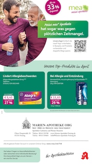 Aktueller mea - meine apotheke Prospekt "Unsere April-Angebote" Aktueller mea - meine apotheke Prospekt