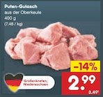 Puten-Gulasch bei Netto Marken-Discount im Ganderkesee Prospekt für 2,99 €