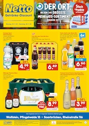 Aktueller Netto Marken-Discount Discounter Prospekt in Saarbrücken und Umgebung, "DER ORT, AN DEM DU IMMER AUSGEZEICHNETE PREISE FINDEST." mit 6 Seiten, 03.11.2025 - 08.11.2025