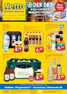 Aktueller Netto Marken-Discount Völklingen Prospekt Netto Marken-Discount Völklingen Prospekt "DER ORT, AN DEM DU IMMER AUSGEZEICHNETE PREISE FINDEST." mit 6 Seiten