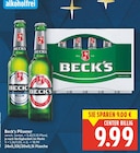 Pilsener im Angebot bei E center in Hennigsdorf Pilsener Angebote von Beck's bei E center Hennigsdorf für 9,99 €