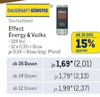 Energy & Vodka im aktuellen Prospekt bei Metro in Tappenbeck