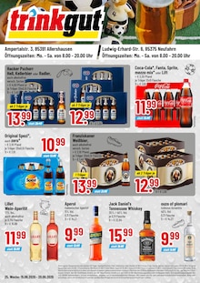 Bier im aktuellen Trinkgut Prospekt (Freising) Bier im Trinkgut Prospekt "Aktuelle Angebote" mit 4 Seiten (Freising)