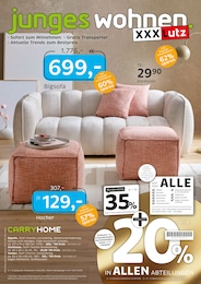 Bigsofa im XXXLutz Prospekt "junges wohnen." auf Seite 1