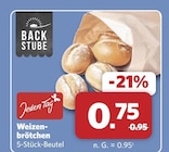 Weizenbrötchen im Angebot bei combi in Hameln Weizenbrötchen Angebote von Backstube bei combi Hameln für 0,75 €