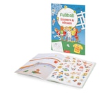 Buch »Fußball – Stickern & Rätseln« Angebote bei Tchibo im Supermarkt Monheim für 6,99 €