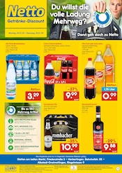 Aktueller Netto Marken-Discount Prospekt mit Coca Cola, "DER ORT, AN DEM DU IMMER AUSGEZEICHNETE PREISE FINDEST.", Seite 1