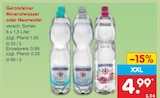 Mineralwasser oder Nearwater im Angebot bei Netto Marken-Discount in Bautzen Mineralwasser oder Nearwater Angebote von Gerolsteiner bei Netto Marken-Discount Bautzen für 4,99 €
