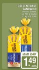 GOLDEN TOAST SANDWICH im Angebot bei EDEKA in Haltern am See GOLDEN TOAST SANDWICH Angebote bei EDEKA Haltern am See für 1,49 €