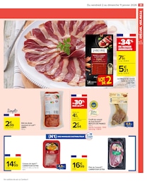 Prix et réduction Lapin dans le prospectus Carrefour Market en cours Offre Lapin dans le catalogue Carrefour Market du moment à la page 33