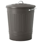 Tonne mit Deckel grau 40 l im IKEA Prospekt Tonne mit Deckel grau 40 l von KNODD im aktuellen IKEA Prospekt für 19,99 €