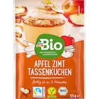 Äpfel im dm-drogerie markt Prospekt Tassenkuchen, Apfel Zimt von dmBio im aktuellen dm-drogerie markt Prospekt für 1,45 €