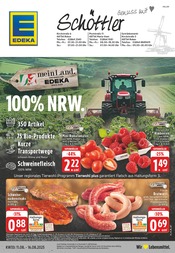 Aktueller EDEKA Prospekt mit Bratwurst, "Aktuelle Angebote", Seite 1