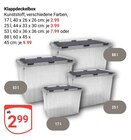 Aktuelle Farbe Angebote bei GLOBUS in Mannheim Aktuelles Klappdeckelbox 17 l Angebot bei GLOBUS in Mannheim ab 2,99 €