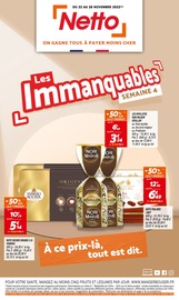 Catalogue Netto à Poitiers cette semaine, valable du 22/11/2022 au 28/11/2022 Prospectus Netto à Poitiers, "À ce prix là, tout est dit.", 12 pages de promos valables du 22/11/2022 au 28/11/2022