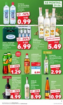 Wasser im Kaufland Prospekt "Hier bin ich richtig" mit 75 Seiten (Cottbus)