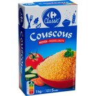 Couscous - CARREFOUR CLASSIC' en promo chez Carrefour Market Couscous - CARREFOUR CLASSIC' dans le catalogue Carrefour Market