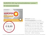 Nurofen 200 mg Schmelztabletten Lemon bei LINDA Premiumapotheke im Attendorn Prospekt für 8,69 €