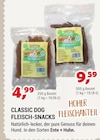 Fleisch-Snacks Ente Angebote von Classic Dog bei Zookauf Ansbach für 4,99 €