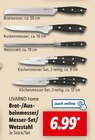 Brot-/Ausbeinmesser/Messer-Set/Wetzstahl von LIVARNO home im aktuellen Lidl Prospekt