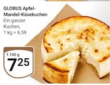 Apfel-Mandel-Käsekuchen Angebote von Globus bei GLOBUS Rostock für 7,25 €