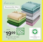 Jersey-Spannbetttuch „Florentano“ Angebote von Bio:Vio bei XXXLutz Möbelhäuser Erkrath für 19,99 €