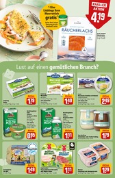 Sauermilchkaese im REWE Prospekt "Dein Markt" auf Seite 21