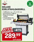 DELUXE EDELSTAHLGASGRILL Angebote von EL FUEGO bei Marktkauf Altenburg für 289,99 €