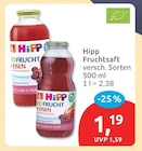 Bio Fruchtsaft + Eisen von Hipp für 1,19 € bei budni im Angebot Bio Fruchtsaft + Eisen von Hipp im aktuellen budni Prospekt
