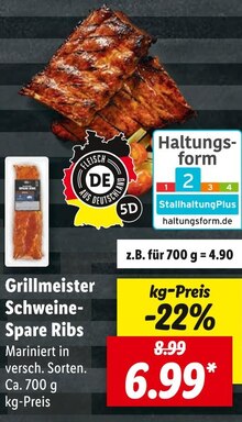 Grillfleisch von Grillmeister im aktuellen Lidl Prospekt für €4.90
