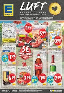EDEKA Prospekt "Aktuelle Angebote" mit  Seiten (Duisburg)