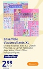 Ensemble d'autocollants XL dans le catalogue Action