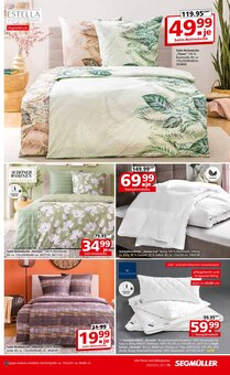Bettdecke im Segmüller Prospekt "Segmüller Highlight Angebote" mit 42 Seiten (München)