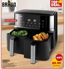 Doppelkammer-Heißluftfritteuse TD03001BK von Braun im aktuellen Penny Prospekt für 89,99 €