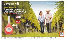 Catalogue Carrefour à Aix-en-Provence, avec 12 pages Prospectus Carrefour à Aix-en-Provence, "À la découverte des vins du monde", 12 pages, 27/09/2022 - 11/10/2022