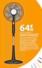 VENTILATEUR SUR PIED AVEC TABLETTE ANTI-MOUSTIQUE - Mr.Bricolage à Nantes VENTILATEUR SUR PIED AVEC TABLETTE ANTI-MOUSTIQUE en promo chez Mr.Bricolage Nantes à 64,90 €