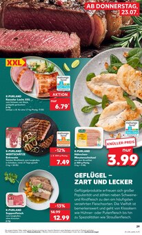 Rindfleisch im aktuellen Kaufland Prospekt (Augsburg) Rindfleisch im Kaufland Prospekt "Hier bin ich richtig" mit 56 Seiten (Augsburg)