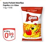 Pufuleti Maisflips Paprika Angebote von Gusto bei GLOBUS Erftstadt für 0,99 €
