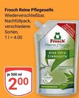 Reine Pflegeseife im Angebot bei GLOBUS in Pulheim Reine Pflegeseife Angebote von Frosch bei GLOBUS Pulheim für 2,00 €