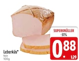 Leberkäß im EDEKA Prospekt Leberkäß im aktuellen EDEKA Prospekt für 0,88 €