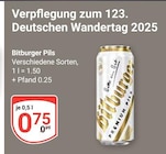 Aktuelles Pils Angebot bei GLOBUS in Rostock ab 0,75 €