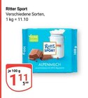Ritter Sport im Angebot bei GLOBUS in Rodgau Ritter Sport Angebote bei GLOBUS Rodgau für 1,11 €